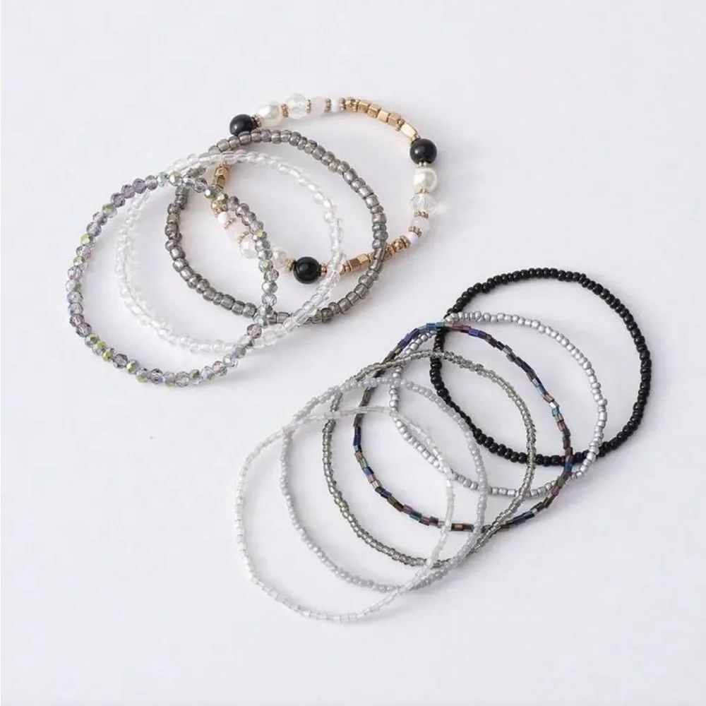Boho Beaded Bracelet Set M1743